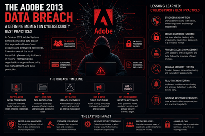 The Adobe 2013 Data Breach: A Defining Moment in Cybersecurity Best Practices