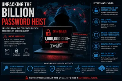 Unpacking the Billion-Password Heist: Lessons from the CyberVor Breach and Modern Cybersecurity