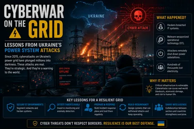Cyberwar on the Grid: Lessons from Ukraine's Power System Attacks