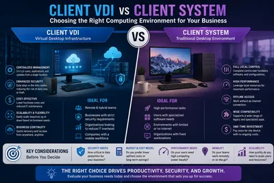 Client VDI vs. Client System: Choosing the Right Computing Environment for Your Business