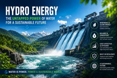 Hydro Energy: The Untapped Power of Water for a Sustainable Future