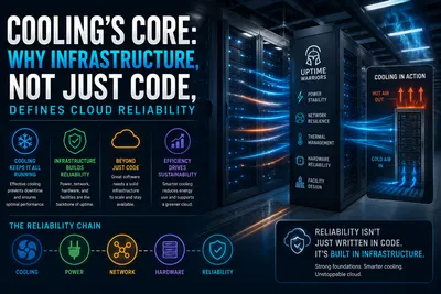 Cooling's Core: Why Infrastructure, Not Just Code, Defines Cloud Reliability