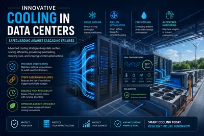 Innovative Cooling in Data Centers: Safeguarding Against Cascading Failures