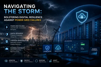 Navigating the Storm: Bolstering Digital Resilience Against Power Grid Failures