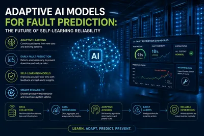 Adaptive AI Models for Fault Prediction — The Future of Self-Learning Reliability
