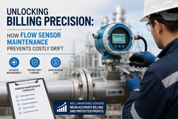 Unlocking Billing Precision: How Flow Sensor Maintenance Prevents Costly Drift
