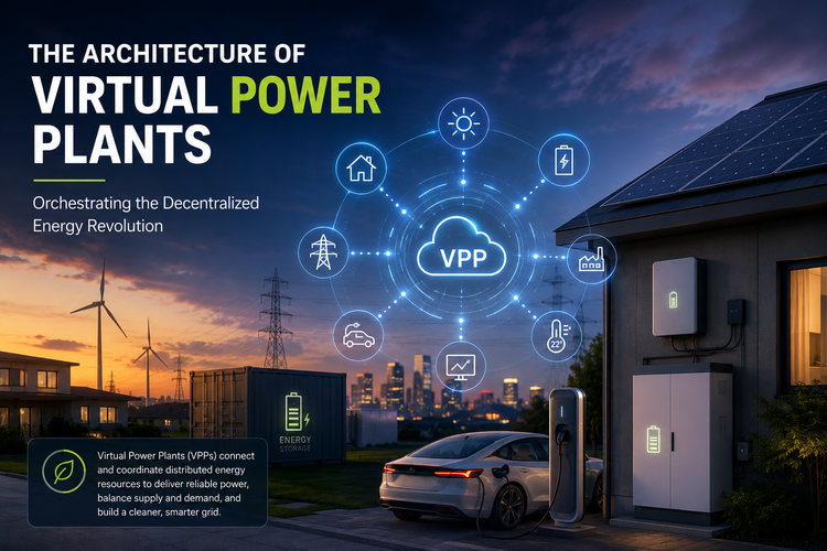 The Architecture of Virtual Power Plants: Orchestrating the Decentralized Energy Revolution