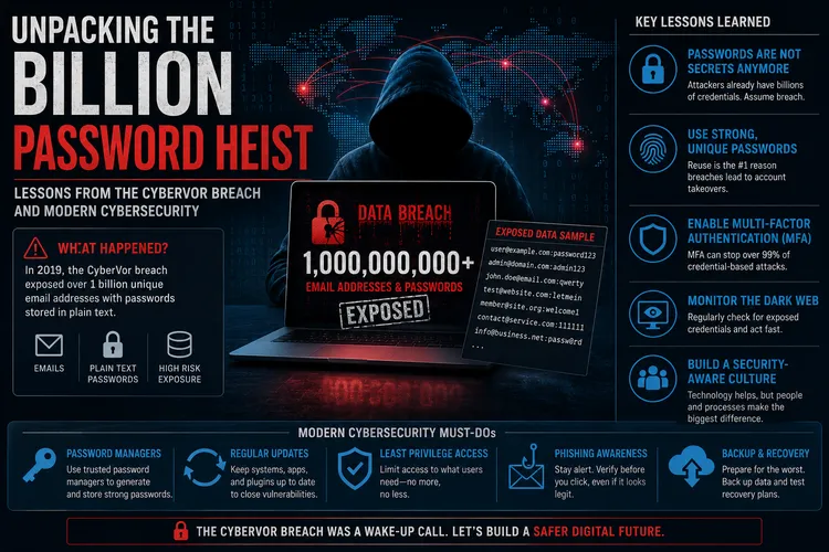 Unpacking the Billion-Password Heist: Lessons from the CyberVor Breach and Modern Cybersecurity