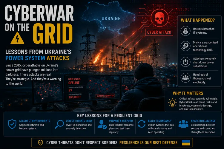 Cyberwar on the Grid: Lessons from Ukraine's Power System Attacks