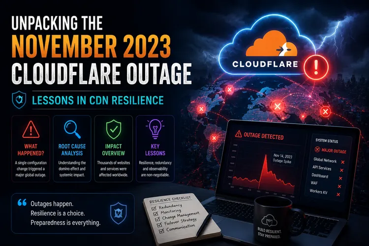 Unpacking the November 2023 Cloudflare Outage: Lessons in CDN Resilience
