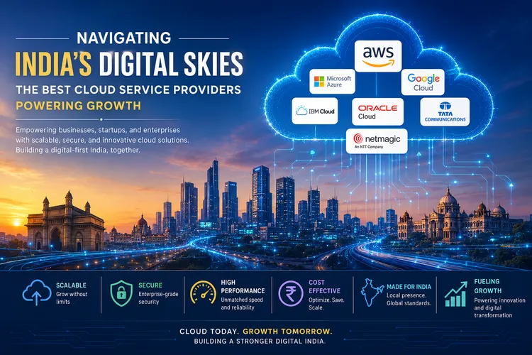 Navigating India's Digital Skies: The Best Cloud Service Providers Powering Growth